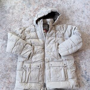 Duluth Trading Co Tan Men’s XL Puffer Parka
